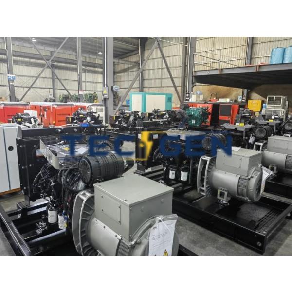 75kva Heavy Duty Diesel Generator Silent Enclosed Genset With Integrated Fuel Tank