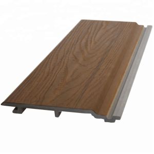 150mm*19mm Modern Design Fireproof PVC Plastic Composite Wall Panel Siding