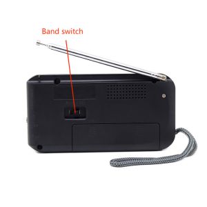 XIBOMAN DK-1705 FM AM Partable Radio With Bluetooth And AA Battary Support