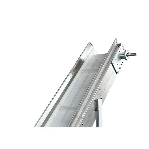 Flash Scrap Handling Lifting Conveyor 439mm Width Conveyor Systems For Scrap