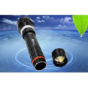 Professional Underwater 100m LED Dive Torch 6500k Underwater Flashlight