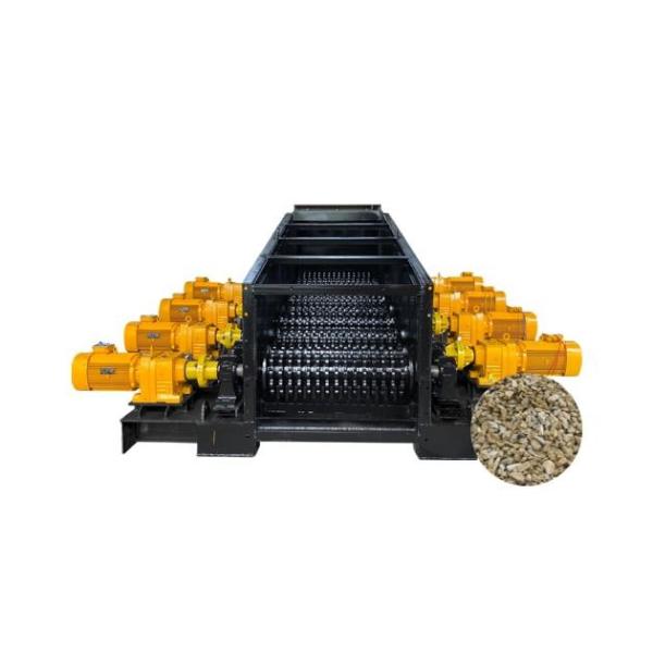 210-595 TPH Output Roller Screening Machine Screening Waste For Medium