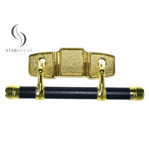 China Gold Classic Design European Style Heavy Lifting Coffin Hardware Kit PP Panel SW-E on sale