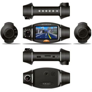 Wholesale R310 Car DVR Camera Double Lens 140 Degree 2.7 &quot;Screen Infrared Night Vision Car Camera with GPS Logger G- Sensor from china suppliers