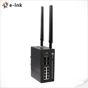 5G Router & Ethernet Switch Industrial 8 x 10/100/1000M RJ45 + 4 x 1.25G SFP + 1