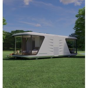 Luxury Prefabricated Beach Capsule Home for Hotels and Resorts