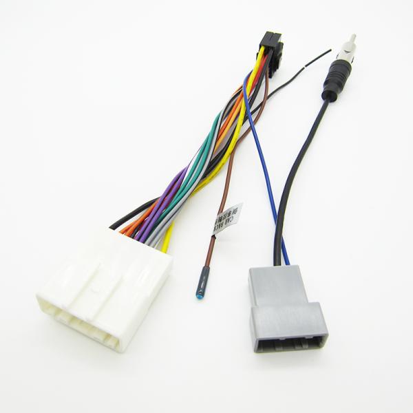 PVC Custom Motorcycle Wiring Harness Cable RoHS Tinned Copper