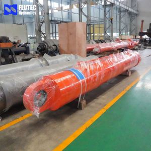 Customized Hydraulic Cylinders To Control Dam Valve Switches China Manufacture