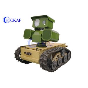 Tracked Chassis Robot Intelligent AI PTZ camera Security Robot patrol
