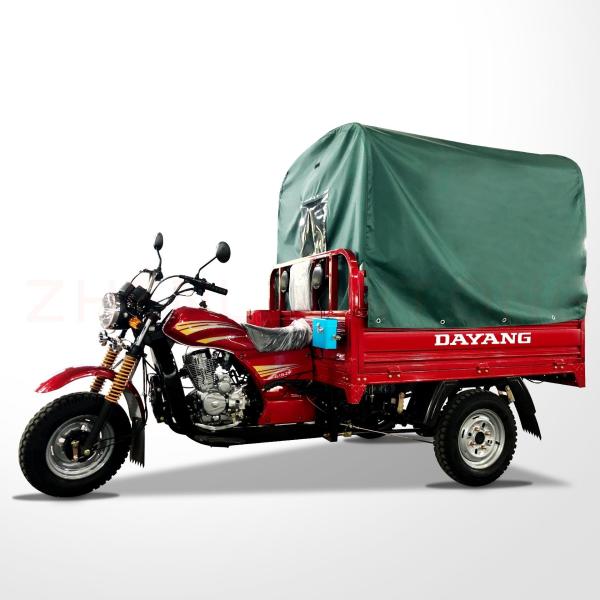 Quality DAYANG 2021 DY-P1 Cargo Tarpaulin Tricycle Models with 40*80 Chassis and 150cc Engine for sale