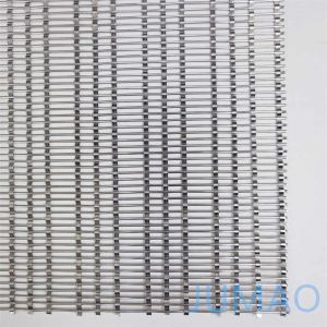Al Alloy Architectural Woven Mesh Metal Wire Mesh Facade Cladding