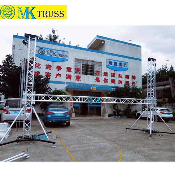 Customized Speaker Truss System with Fashion Style 9M Length and 15-18 Degree Hardness