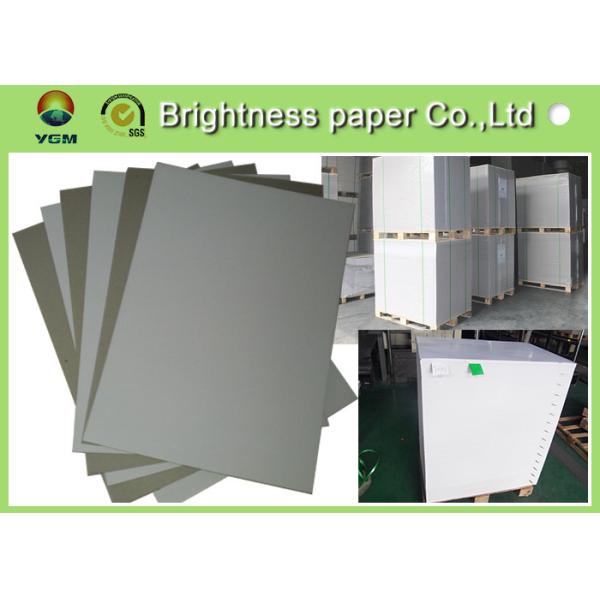 Quality Smooth Surface Grey Back Duplex Board Thick Cardboard Sheets For Small Boxes for sale