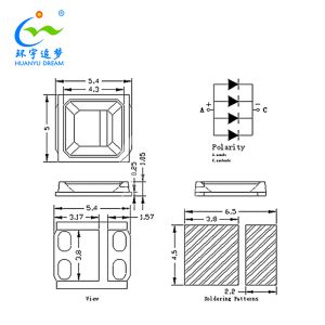 IR LED CHIP 5050 SMD CHIP 940nm Wavelength 0.2W Energy Efficient