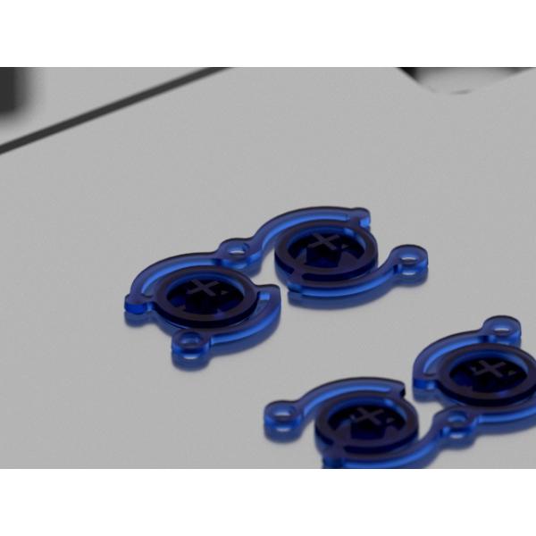 Transparent button (1*4) / Cold runner / Three-plates mold No.24671
