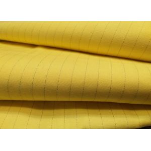 Industrial Workwear 128*60 Flameproof Anti Static Polyester Fabric