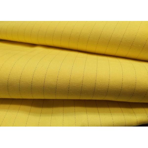 Industrial Workwear 128*60 Flameproof Anti Static Polyester Fabric