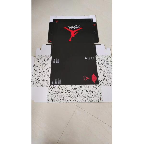 Wholesale Corrugated Folding Jordan Shoe Box Packaging Chinese Factory