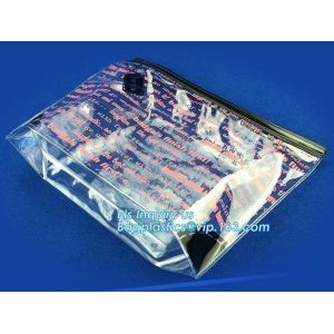 PVC Slider zipper bag plastic bag with zipper, slider zipper plastic bag for