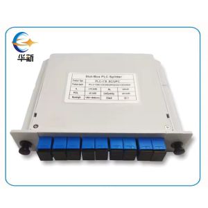 Wholesale FTTH Cassette Type Fiber Optic Coupler PLC Splitter Lgx ABS Box Module Inserted Type PLC Splitter with Sc/APC Connector from china suppliers