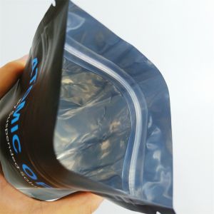 Resealable Matte Finish Smell Proof Custom Stand Up Pouch For Pill