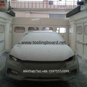 Extrudable epoxy paste ZK5300AB, close contour paste applied by mixing and