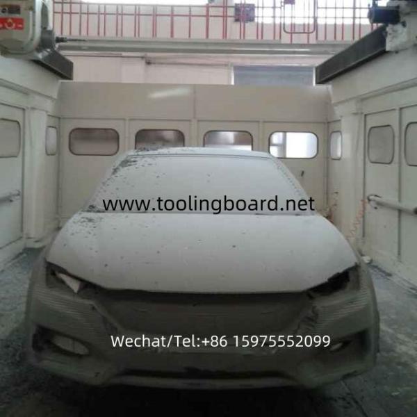 Extrudable epoxy paste ZK5300AB, close contour paste applied by mixing and