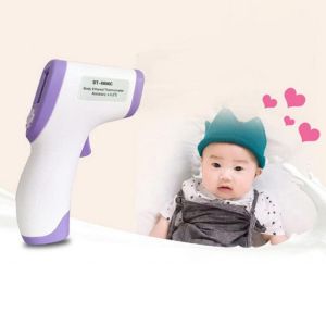 Medical Grade Non Contact Infrared Thermometer With Data Retention Function
