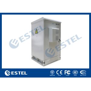 IP65 Insulated Outdoor Telecom Enclosure With DC48V Cooling System / Base