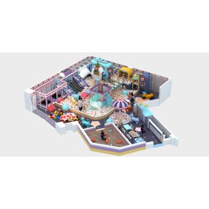 Kid Adult Modules Area Equipments for Customized Children Play Set Without