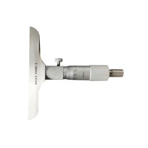 Depth Measuring Tool 0-300mm Depth Micrometer With Interchangeable Measuring