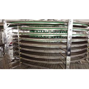 Spiral Cooling Conveyor System Tower for Hambuger Bread