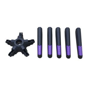 Wholesale Disassembly 350mm Radius Black Nylon Office Chair Swivel Base With Height Adjustment from china suppliers