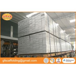 Q235 galvanized steel plank metal board 500mm to 4000mm as working platform in