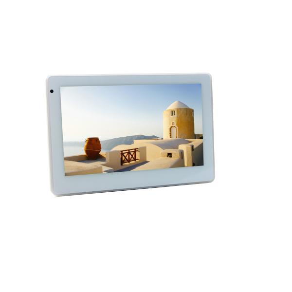 Inwall Mount Android 6.0 POE Tablet PC With NFC Reader LED Light Bar For Time