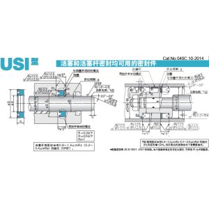 USI Piston And Piston Rod Seal