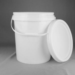 25 Litre Plastic Wrap Bucket For Paint With Lid And Handle