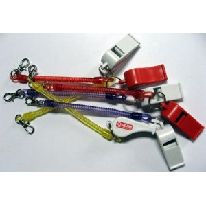 New Style Slim Expanding Safety Lanyard Spring Coil Cable w/Snap Hook&Plastic