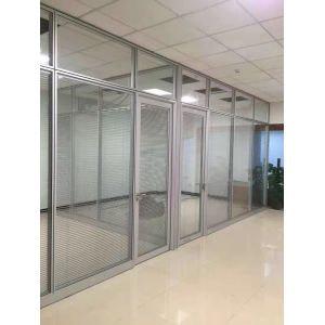 Wholesale Demountable Clear Glazed Glass Partition Wall For Office 12mm from china suppliers