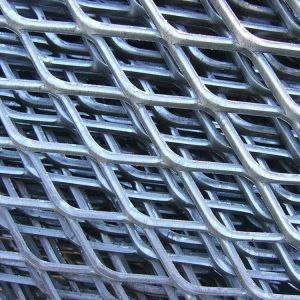 Aluminium Hot Dip Galvanized Expanded Wire Mesh Heavy Duty 10x25mm