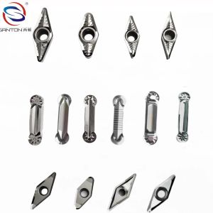 Various Polished Hub Inserts Stable Quality Carbide Turning Inserts