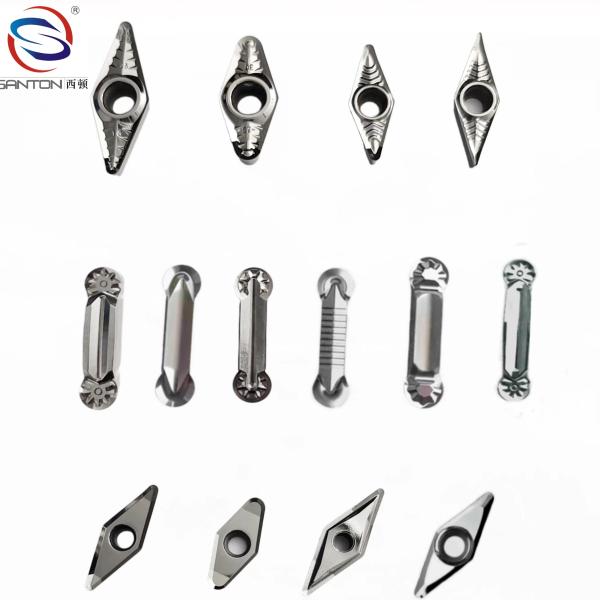 Various Polished Hub Inserts Stable Quality Carbide Turning Inserts