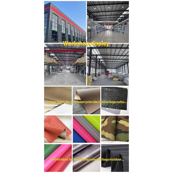 PVC Leather customized pattern backing materials Faux Leather fabric for sofa fabric use