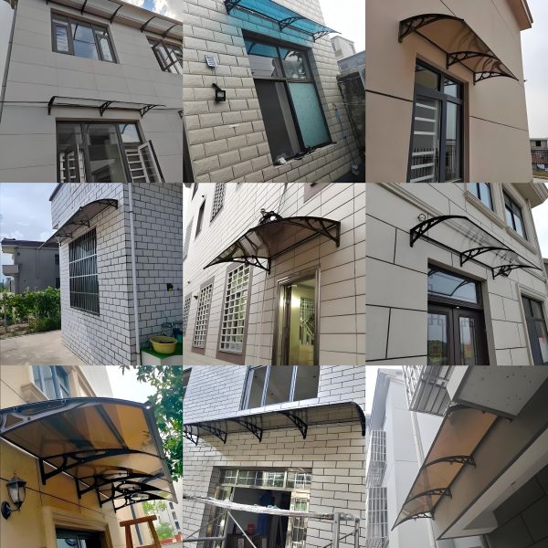 PC Hollow Sheet Aluminum Bracket Offering Custom Width Options Durable and Versatile Solutions for Structural Applications