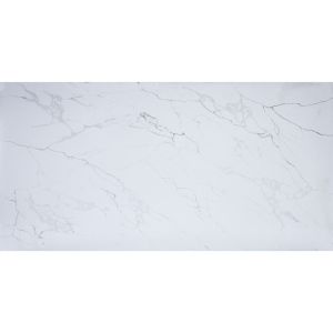 Quartz Slab Strong Resistance To Acid And Alkali Corrosion White Calacatta Quartz