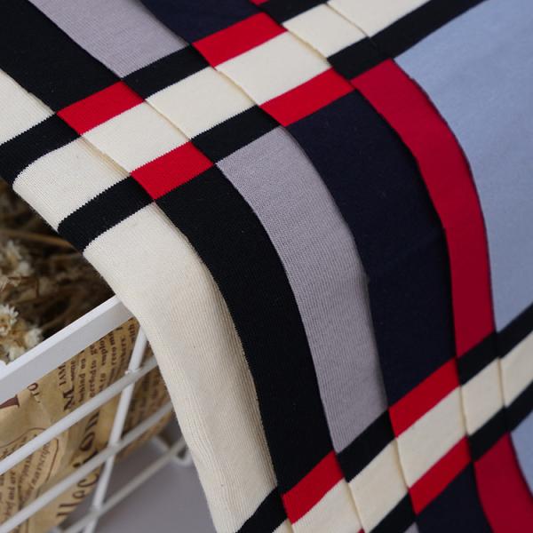 Double Yarn Comfortable Environmentally Friendly Healthy Striped Cotton Fabric For Long Sleeve Clothes