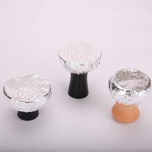 Customized Length and Logo Hookah Foil Sheets 50 Pcs for Perfect Shisha Smoking