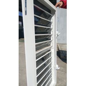Fixed Blind Shutter Louver Kinds Of Aluminum Glass Custom Made Anhui Factory