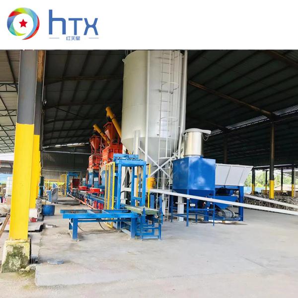 Concrete Wet Cast Mould Turnover Wet Doser Machine Wall Floor Tiles Production