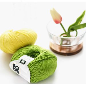 Anti Pilling Twisted Cotton Yarn Practical Moistureproof For Baby Sweater